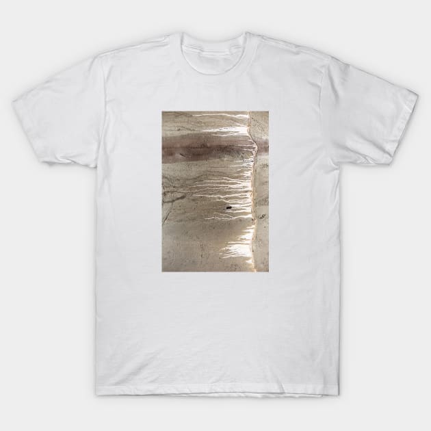 Eroding Cracked Concrete - Alternative T-Shirt by textural